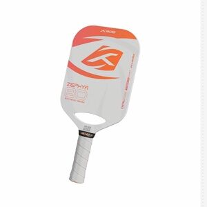 Zephyr Pickleball Paddle - Orange and White